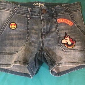 7$ Girl’s size 14 jean shorts!